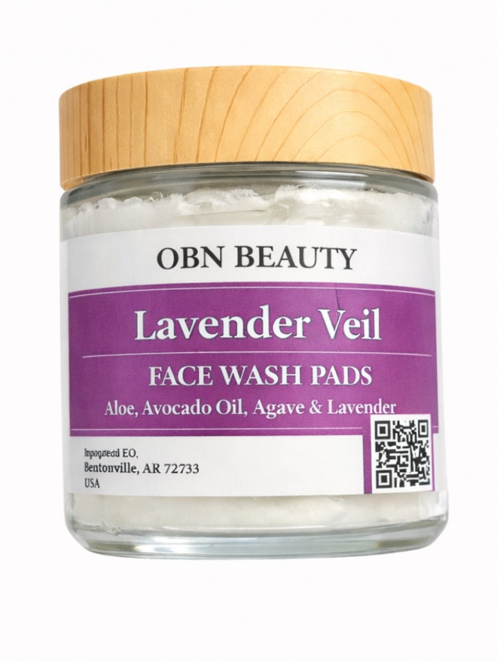 OBN BEAUTY Coconut Calm Face Wash Pads - 30 ct - Picture 3 of 7